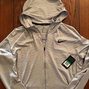 NIKE MENS XL FULL ZIP DRI FIT HOODIE